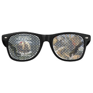 Lunettes De Fête Retro Produit de fête Possédez votre image personnalisée
