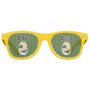 Lunettes De Fête Retro Protéine d'oeuf d'un embryon de canard de chauve-s