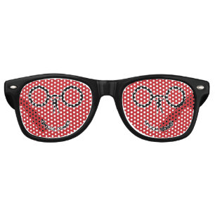 Lunettes De Fête Retro Puissance optique