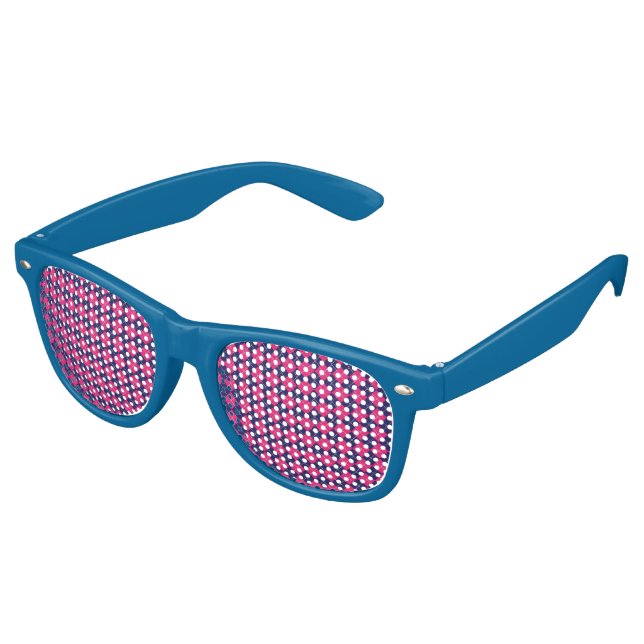 Lunettes De Fête Retro Punk Rock Preppy (Angulaire)