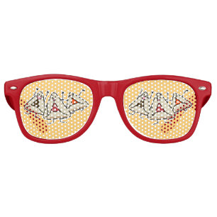 Lunettes De Fête Retro Purim hamantaschen la pâtisserie Sameach Oznei