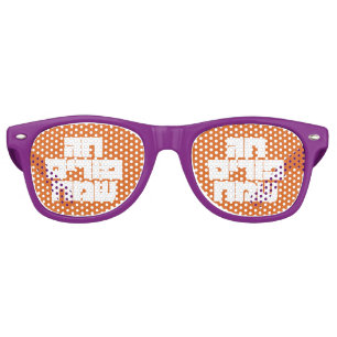 Lunettes De Fête Retro Purim Sameach Hébreu Fun Purim Party Costume