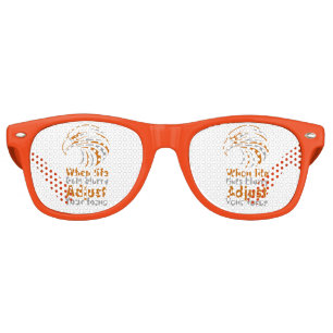 Lunettes De Fête Retro Quand la vie devient floue ajuster votre plat de p