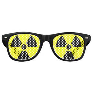 Lunettes De Fête Retro Radioactif