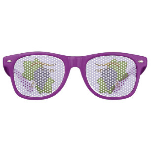 Lunettes De Fête Retro Raisins de Lilac