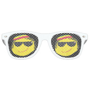 Lunettes De Fête Retro Rasta Emoji