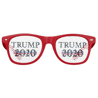 Lunettes De Fête Retro Réélire Trump 2020 quatre ans de plus