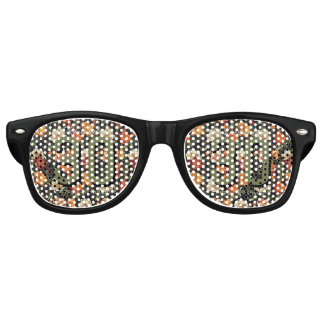 Lunettes De Fête Retro Rose Fleur Personnalisée 40e Anniversaire