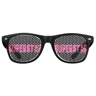 Lunettes De Fête Retro Rose superstar