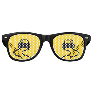 Lunettes De Fête Retro Route glissante quand il fait froid