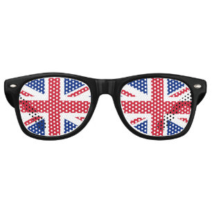 Lunettes De Fête Retro Royaume-Uni* Parti très Cool Shades