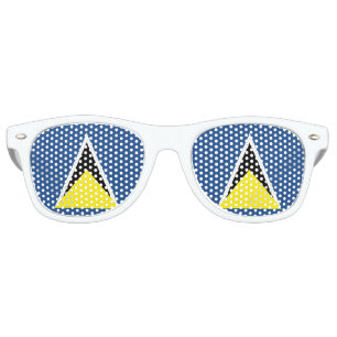Lunettes De Fête Retro Sainte-Lucie