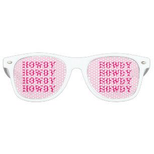 Lunettes De Fête Retro Salut Cowgirl Disco Dernier Rodéo Enterrement de V