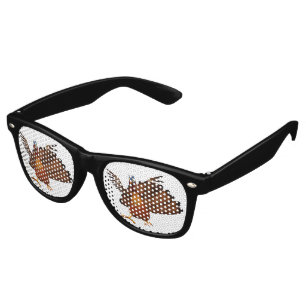 Lunettes De Fête Retro SlipperyJoe's Thanksgiving gobble de manière respo