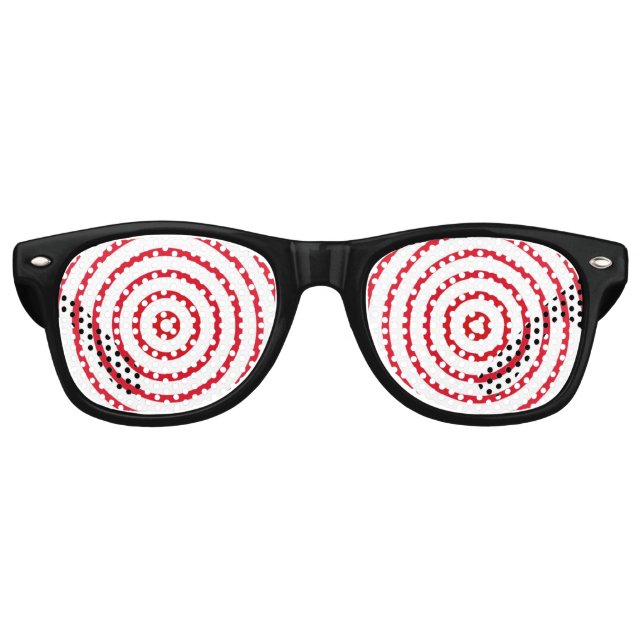 Lunettes De Fête Retro Spirale Patral Bril (Devant)