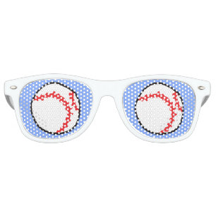 Lunettes De Fête Retro Sports drôles de nouveauté de base-ball