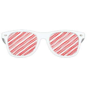 Lunettes De Fête Retro Sucre de canne Cool Yule pour Donaldus