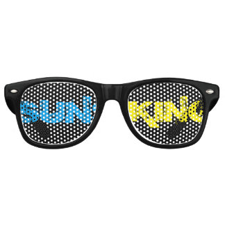 Lunettes De Fête Retro Sunshine King Sunglass