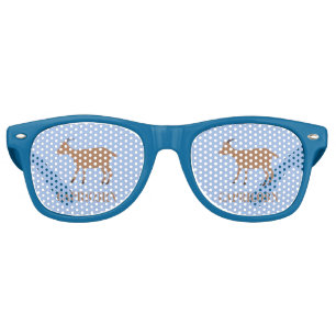 Lunettes De Fête Retro Symbole étoile Capricorne Chèvre