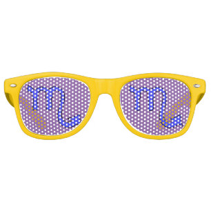 Lunettes De Fête Retro Symbole Scorpio