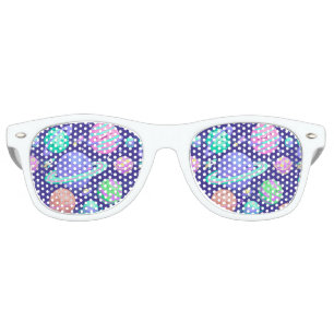 Lunettes De Fête Retro Système solaire