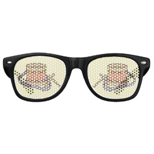 Lunettes De Fête Retro Tambour de jouets