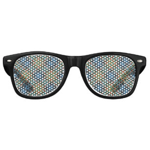 Lunettes De Fête Retro Tartan ancien du clan MacLellan