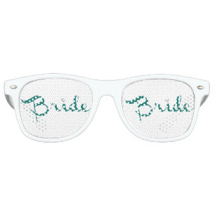Lunettes De Fête Retro Teal de Bride
