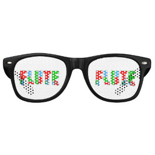 Lunettes De Fête Retro Texte de la feuille de calcul