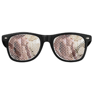 Lunettes De Fête Retro Torse d'homme musclé torse nu sixpack de SlipperyJ