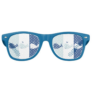 Lunettes De Fête Retro Trois baleines