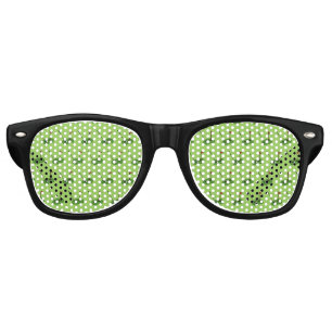 Lunettes De Fête Retro Trou de golf avec Motif Drapeau