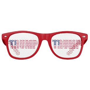 Lunettes De Fête Retro Trump