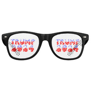 Lunettes De Fête Retro Trump 2024 Super patriotique