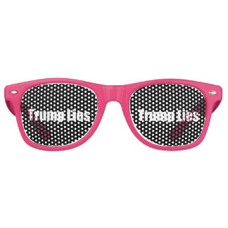 Lunettes De Fête Retro Trump ment