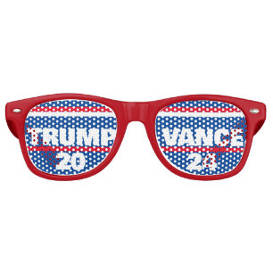 LUNETTES DE FÊTE RETRO TRUMP VANCE 2024
