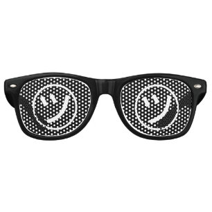 Lunettes De Fête Retro ㋡ Tsu Kana Katakana Smiling Emoji / Emoticon