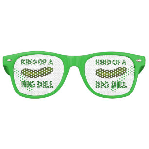 Lunettes De Fête Retro Une sorte de collet vert (Deal)