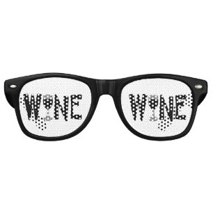 Lunettes De Fête Retro Verre à vin