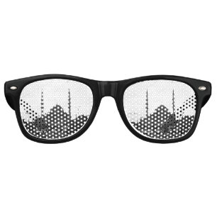 Lunettes De Fête Retro Vintage Turquie Istanbul La mosquée Yeni Camii
