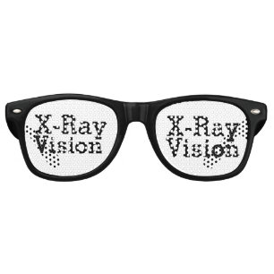 LUNETTES DE FÊTE RETRO VISION XRAY FUNNY FUN SUNGLASSES AMUSANTES DE VUE