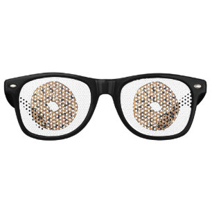 Lunettes De Fête Retro Vous êtes My Everything Bagel Petit déjeuner Amour