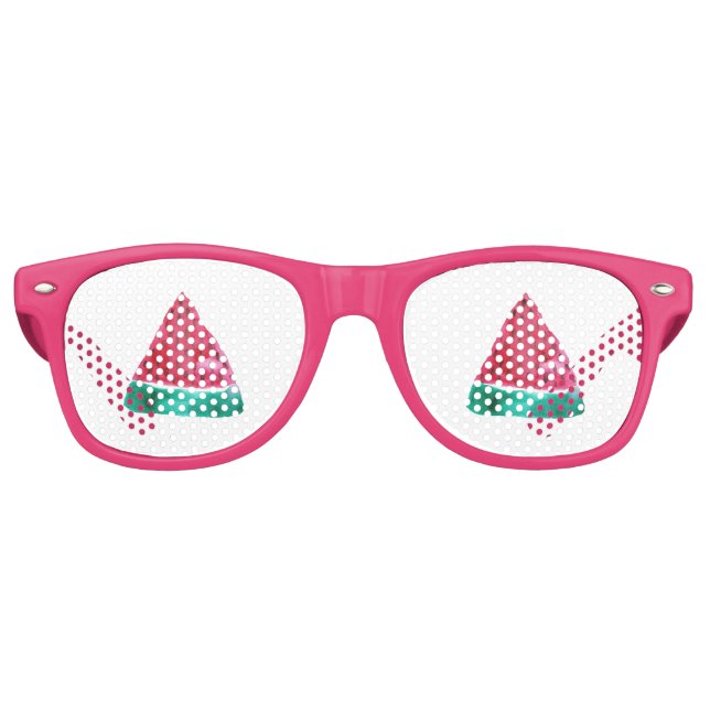 LUNETTES DE FÊTE RETRO WATERMELON PARTY FAVEUR (Devant)