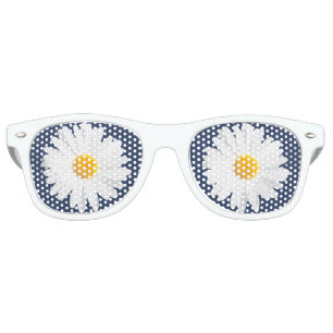 Lunettes De Fête Retro White