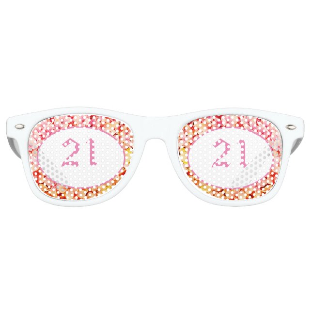 Lunettes De Fête Retro White Rose Fun Cool Novelty Girl Anniversaire (Devant)
