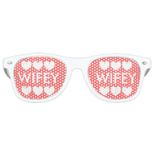 Lunettes De Fête Retro WIFEY nuances de mariage pour mariée et nouvelle f
