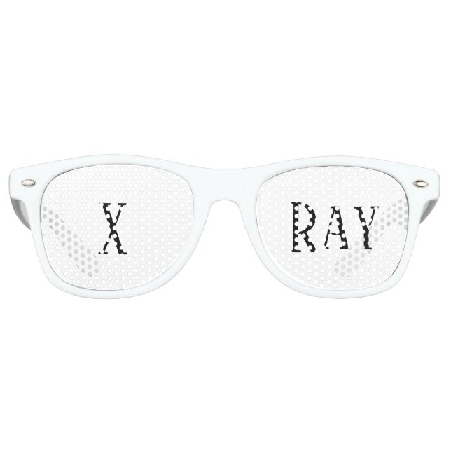 Lunettes De Fête Retro X Ray Noël Vacances cadeaux (Devant)