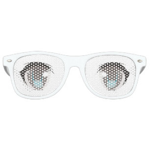 Lunettes De Fête Retro Yeux 2 d'Anime