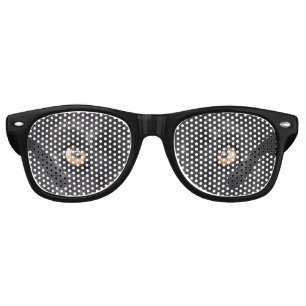 Lunettes De Fête Retro Yeux de loup