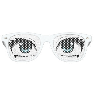 Lunettes De Fête Retro Yeux de Manga
